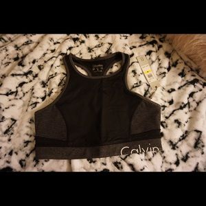 Calvin Klein sport bra. NWT.